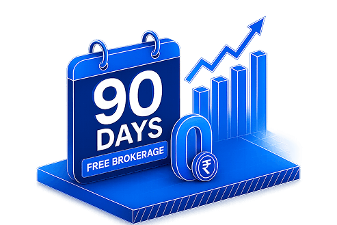 90 Days Free Brokerage Illustration